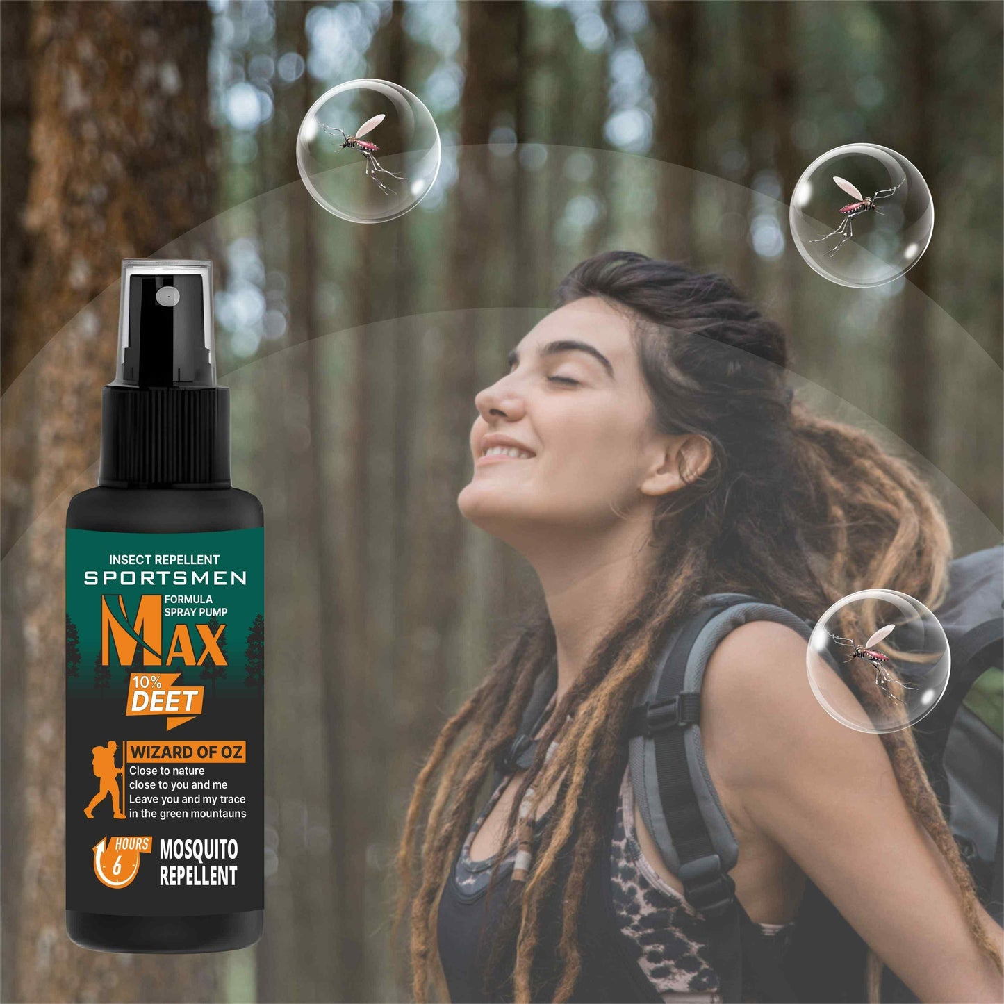 💥Hot Sale💥Deet Mosquito and Insect Repellent Spray (Buy 1 Get 1 Free)