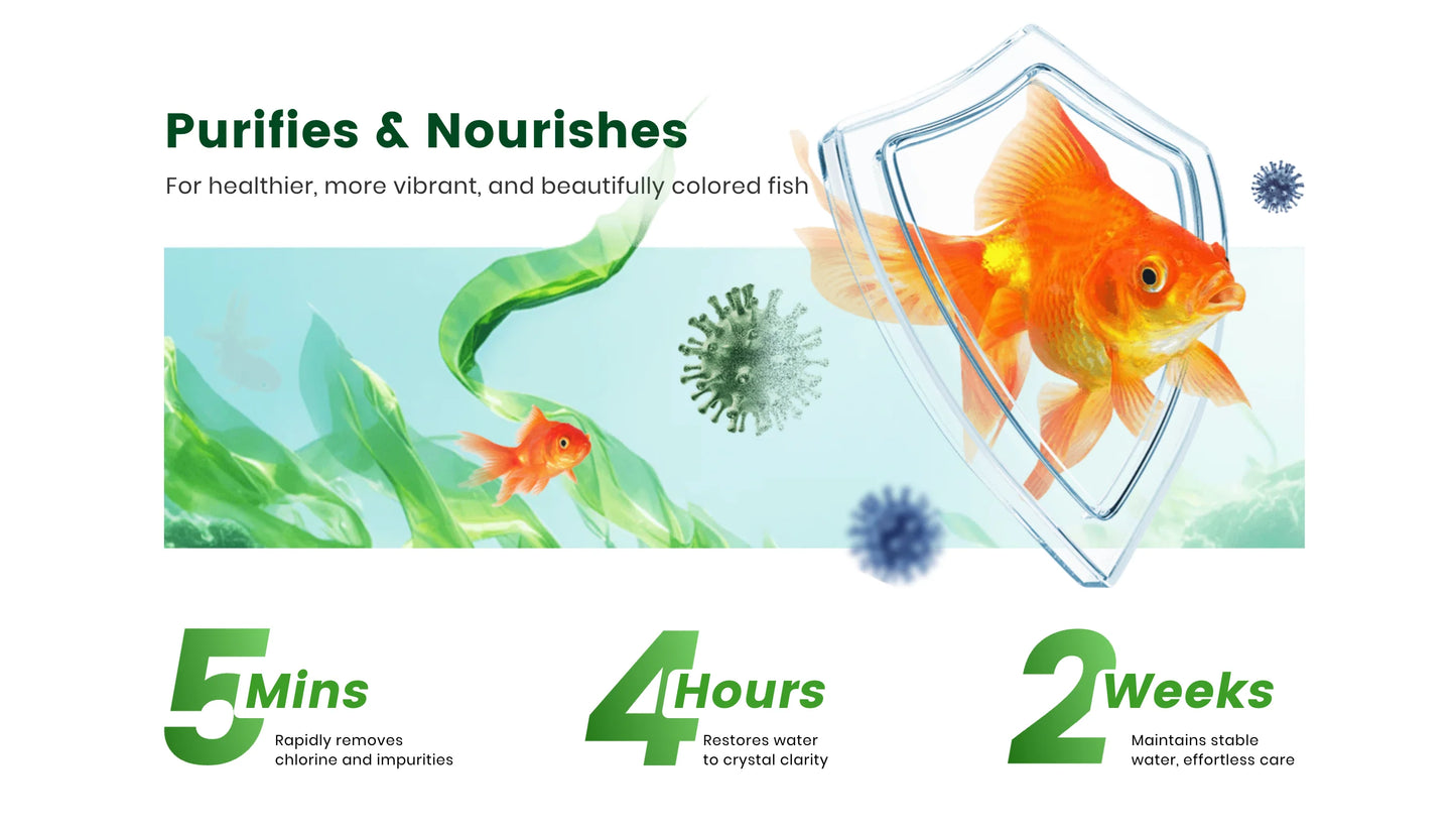 💧Powerful water purification tablet for aquariums 🚀
