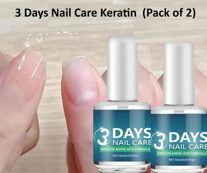3 Days High Gloss Nail Care Keratin Amino Acids (Buy 1 Get 1 Free)