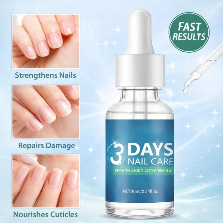 3 Days High Gloss Nail Care Keratin Amino Acids (Buy 1 Get 1 Free)