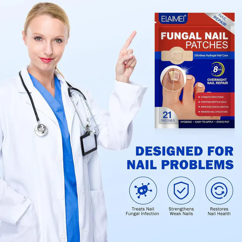 NailHeal™ - Fungal Nail Patches 🌿💅 ( Buy 1 Get 1 Free🔥🔥)