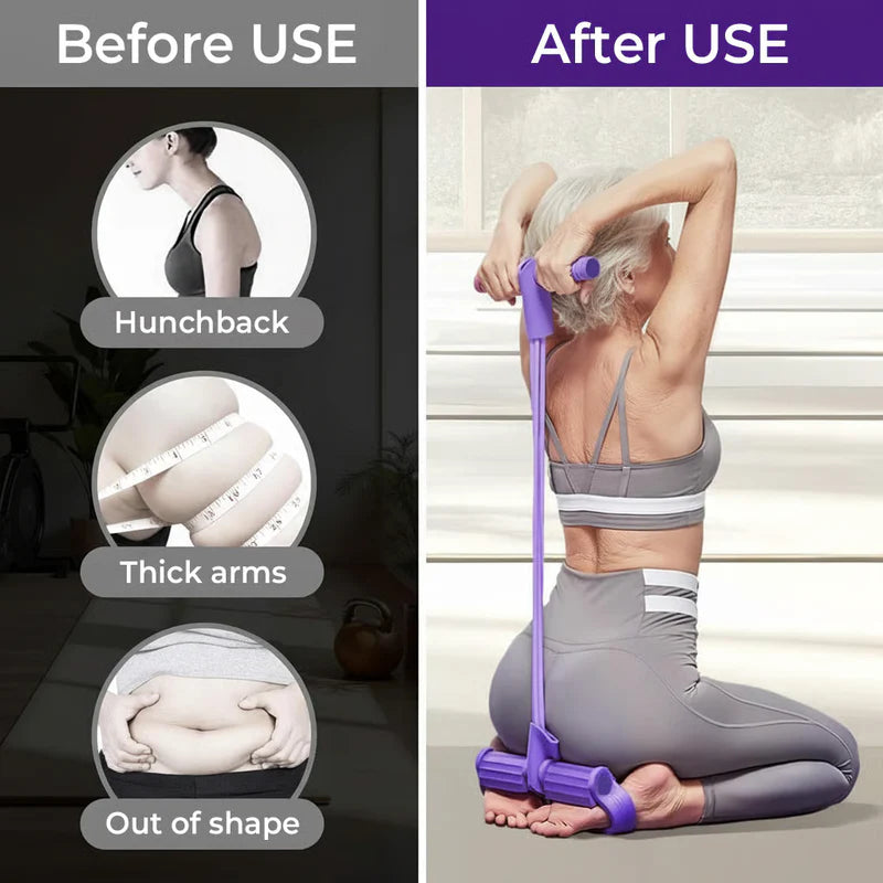 🔥8-Tube Pedal Resistance Device