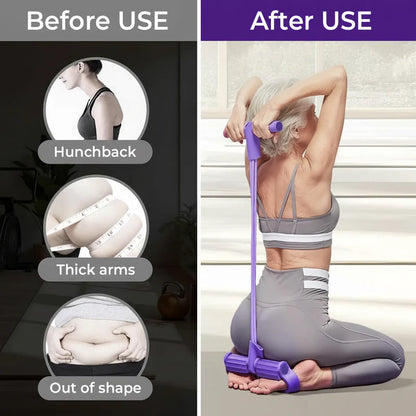 🔥8-Tube Pedal Resistance Device