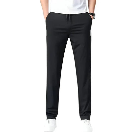Pack of 3 Offer 😍 Premium Lycra Men's Track Pants | Black/Blue/Grey