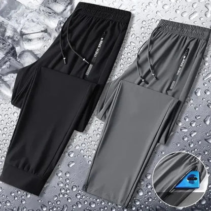 Pack of 3 Offer 😍 Premium Lycra Men's Track Pants | Black, Blue & Grey