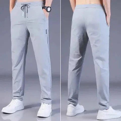 Pack of 3 Offer 😍 Premium Lycra Men's Track Pants | Black, Blue & Grey