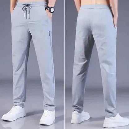 Pack of 3 Offer 😍 Premium Lycra Men's Track Pants | Black, Blue & Grey